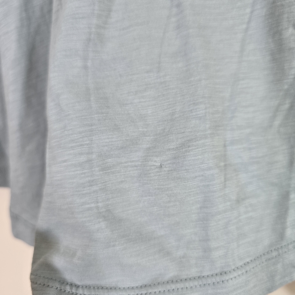 Nation Los Angeles Rosalie Blouse Top Small in Sea Moss - Picture 13 of 13